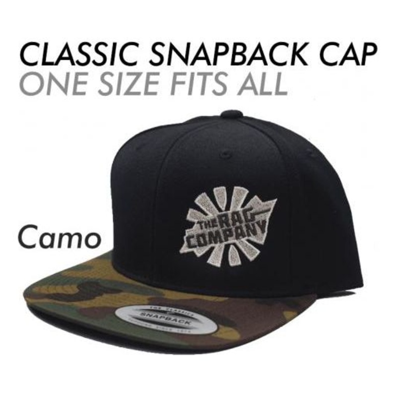 The Rag Company Camo Master of Shine Snapback Cap