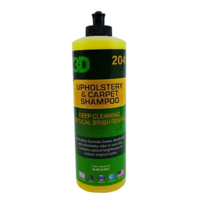 3D Carpet & Upholstery Shampoo 473ml