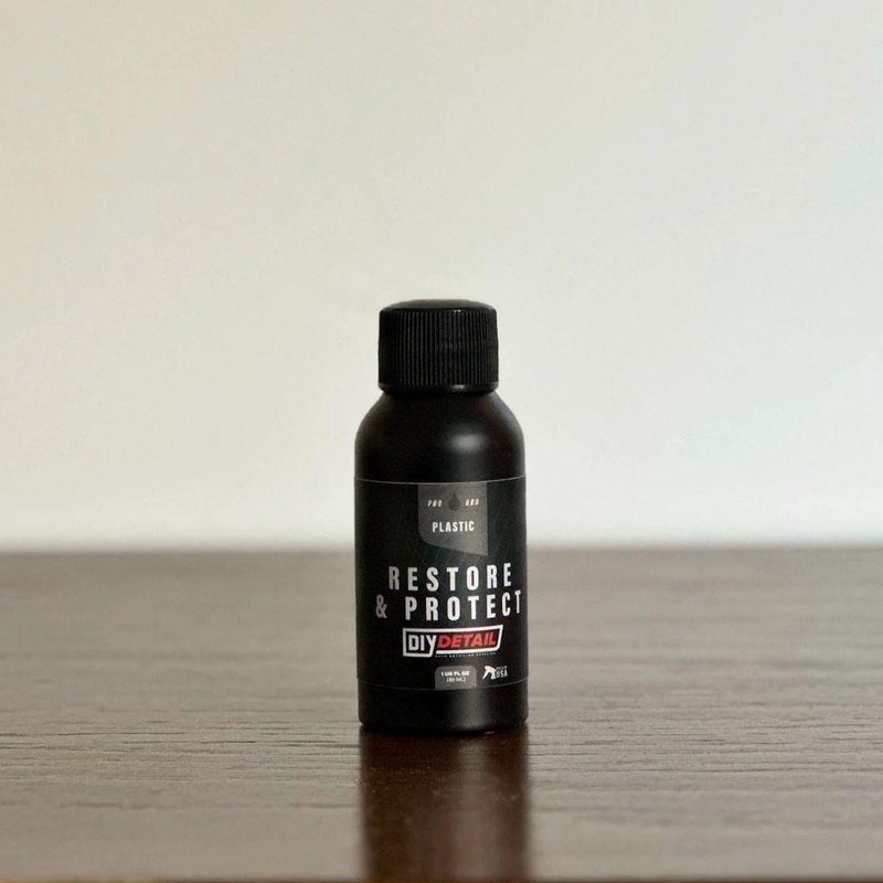 DIY Detail Plastic Trim Restore and Protect Ceramic Protection