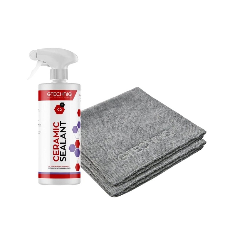 GTECHNIQ C2V3 Ceramic Sealant & 2x MF1 Cloths | 6 Month Protection Kit