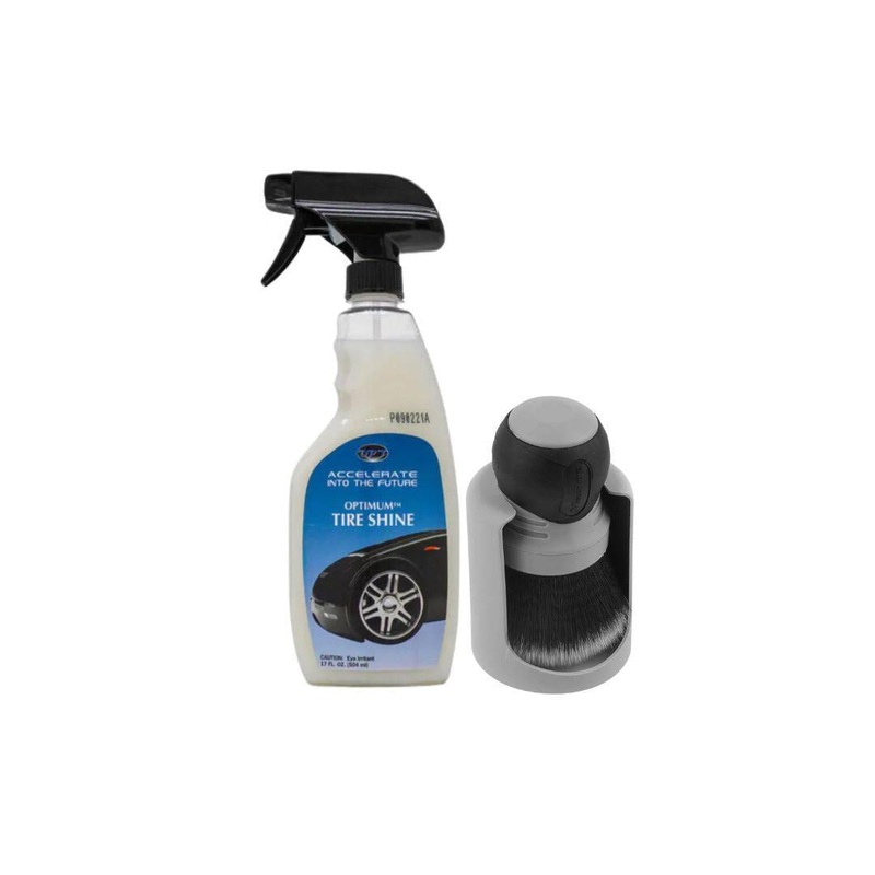 Optimum Tire Shine Wet Look & Brush Kit